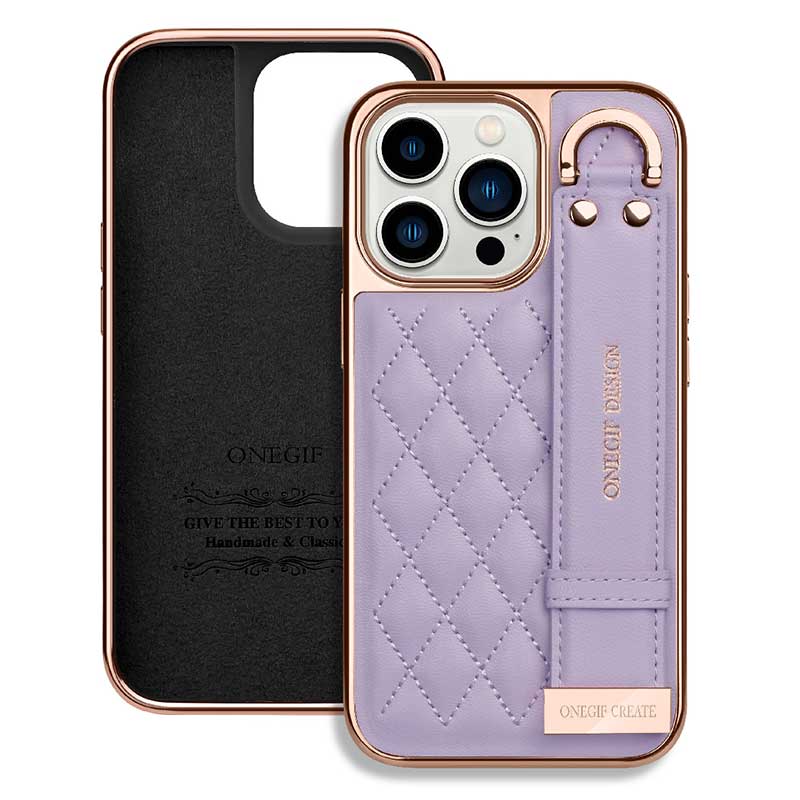 ✨Xiaoxiangfeng Leather Wristband Phone Case