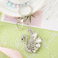 Creative Diamond Swan Keychain