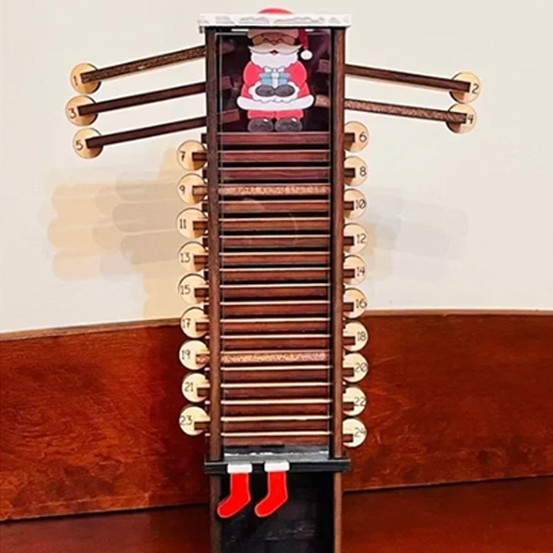 🎁 Santa Claus Down The Chimney Countdown Advent Calendar