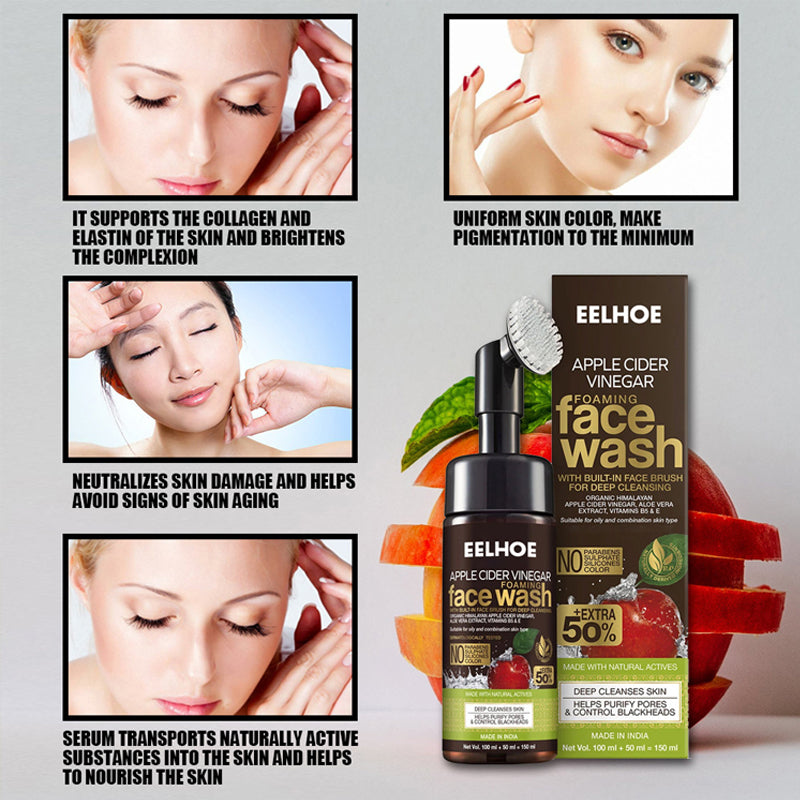 Apple Cider Vinegar Foaming Face Wash