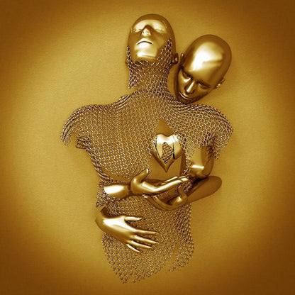 Love Heart 3D Art Wall Painting