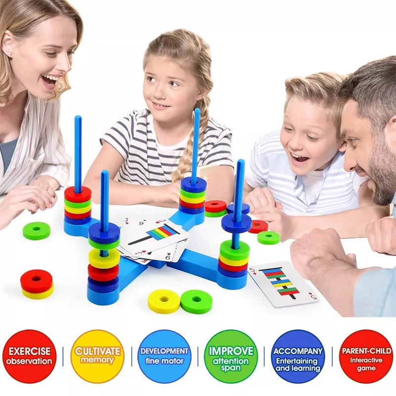 Magnetic Rings Match Board Games