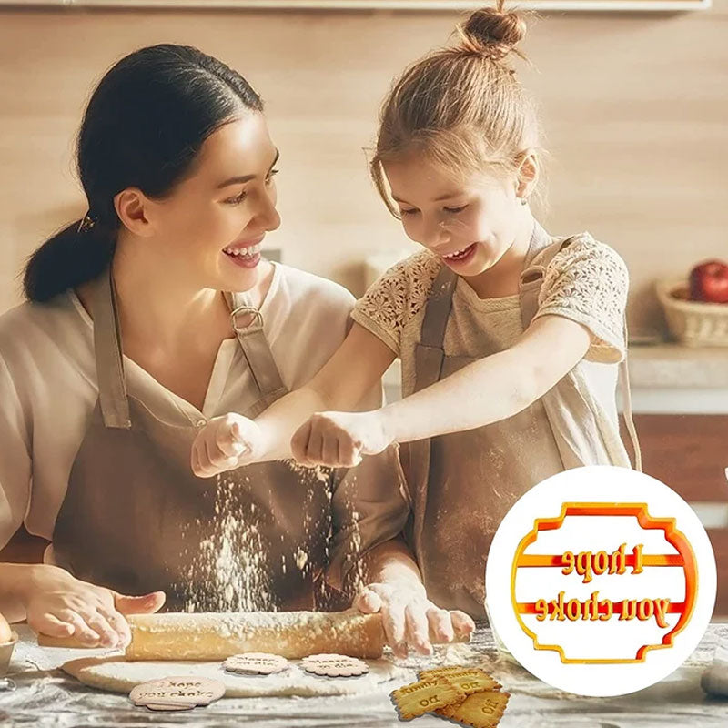 Cookie Molds With Good Wishes (1Set=4pcs)