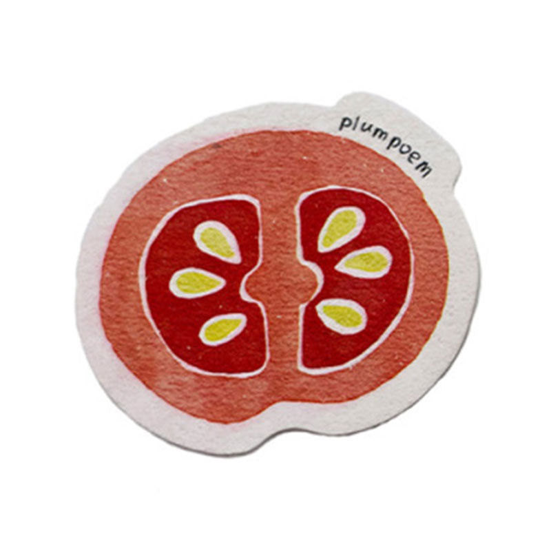 Absorbent Cartoon Wood Pulp Cotton Dishcloth Cleaning Cloth