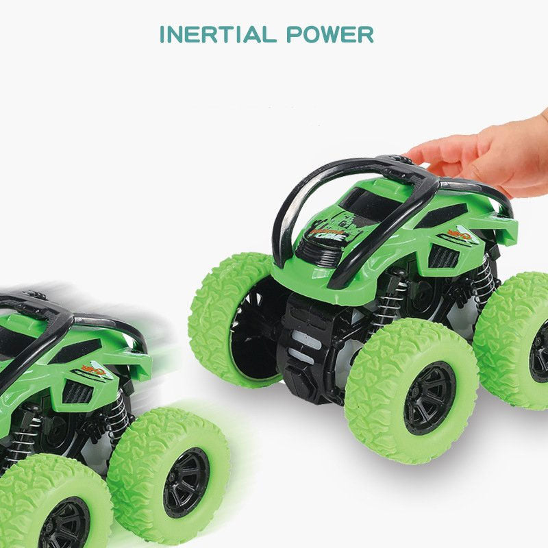Kid's Four-wheel Drive Stunt Toy Car