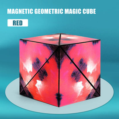 3D Geometric Magnetic Rubik's Cube