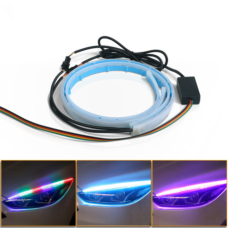 LED Strip Daytime Running Light Turn Signal Lamp