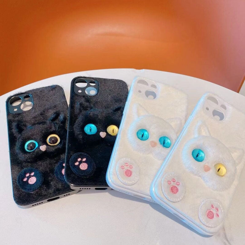 3d Cartoon Cat Phone Case