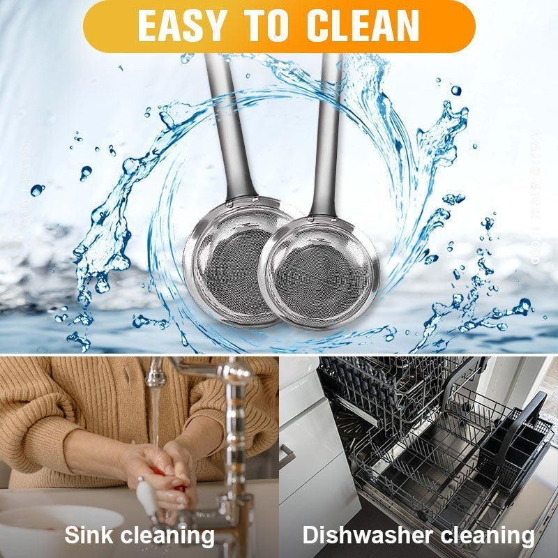 Stainless Steel Oil Colander Spoon