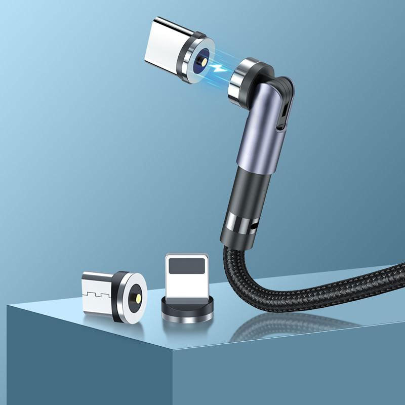 540° Rotating Magnetic Charging Cable