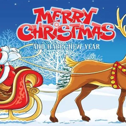 🎁Christmas car door decoration