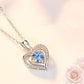 Heart Pendant Clavicle Chain Necklace