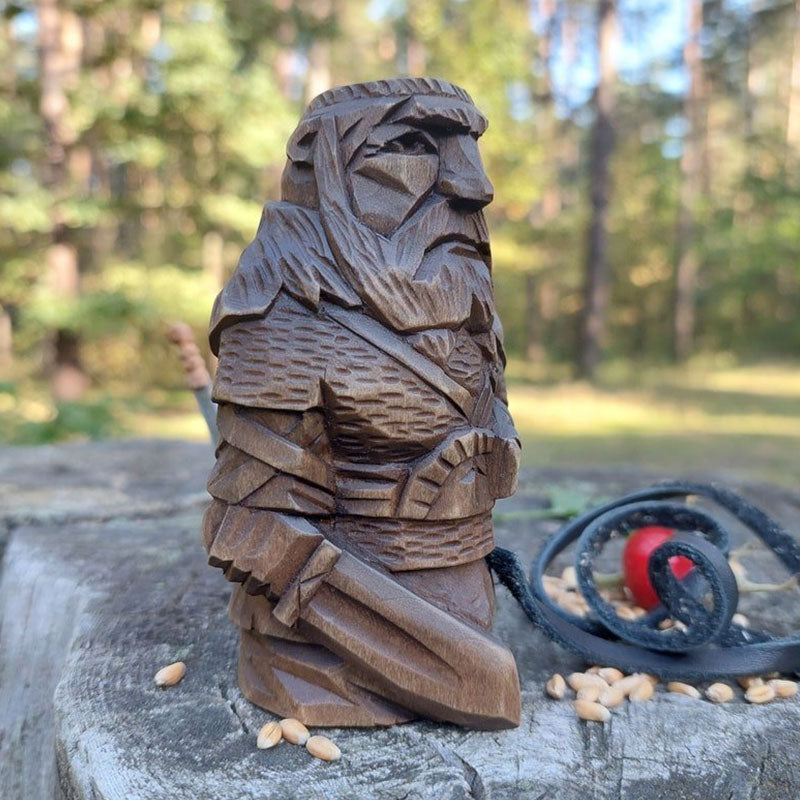 Odin Thor Tyr Ulfhednar Norse Pagan Resin Craft Garden Decoration