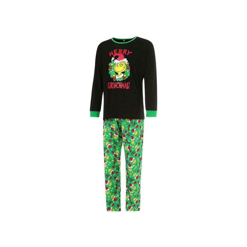 Family Christmas Grinch 2-Piece Pajama Set