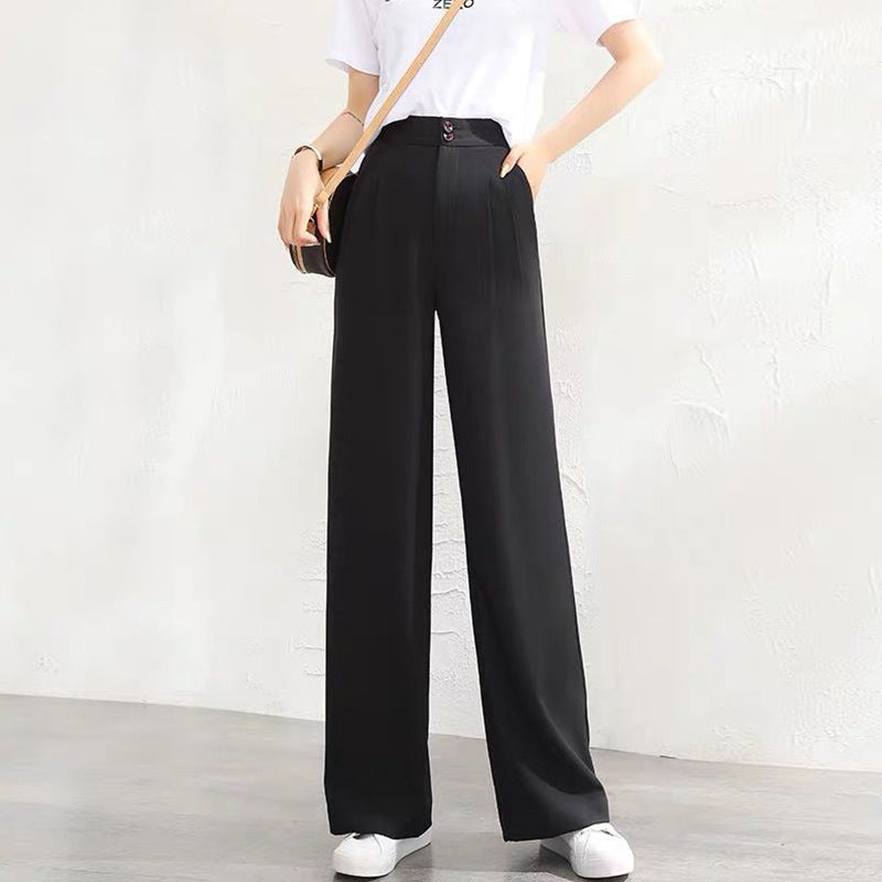 Woman's Casual Full-length Loose Pants