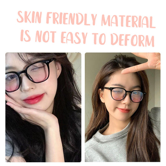 Blush Glasses Without Makeup Artifact