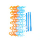 Spiral Curling No Heat Curling Iron With Hair Hook (24 Pcs)