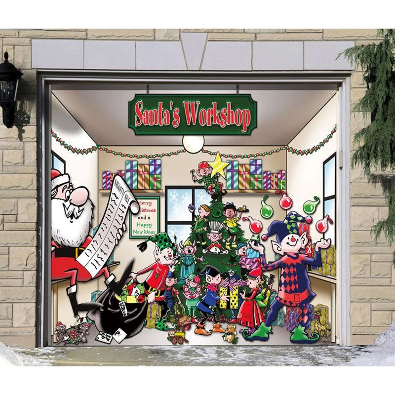 🎁Christmas car door decoration
