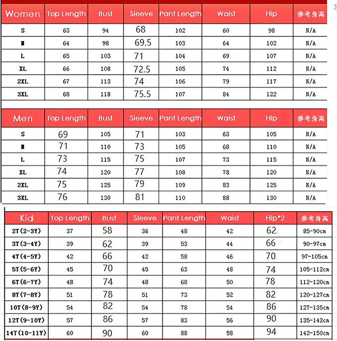 Reindeer Color-block Plaid Letter Family Matching Christmas Pajamas