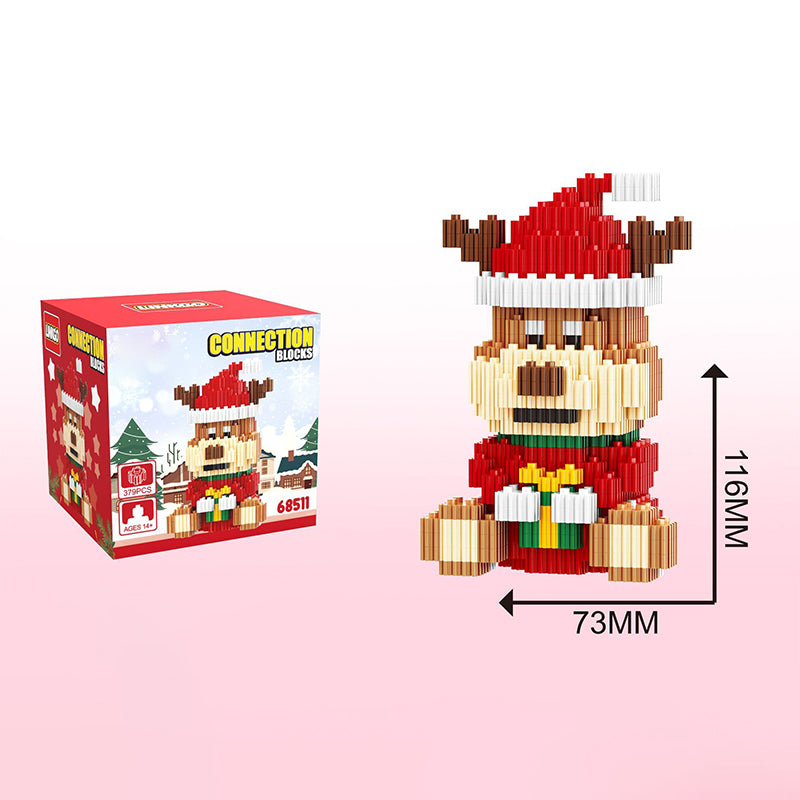 New Christmas Building Block Series Santa Claus