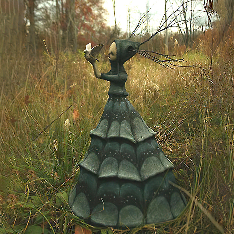 Nightmare Witch Resin Crafts Halloween Garden Decoration
