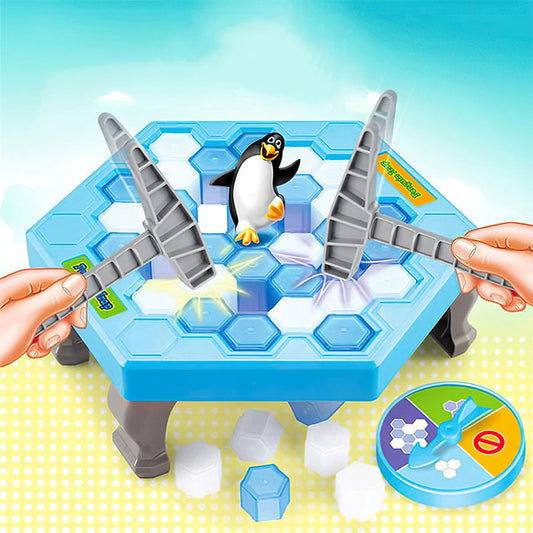 Save Penguin Ice Block Breaker Gam