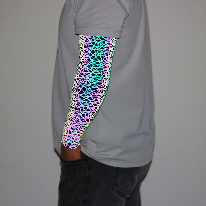 Glowing Reflective Arm Sleeves