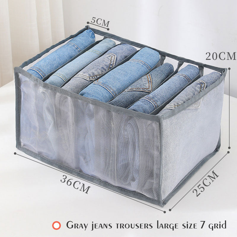 Jeans Compartment Storage Box