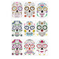 Halloween Face Tattoo Stickers