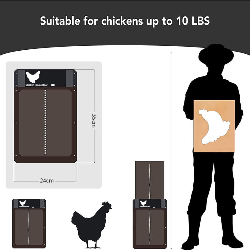 Automatic Chicken Coop Door with Light Sensing