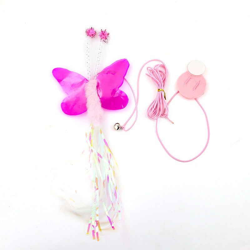 Felt Cat Toy Hanging Door