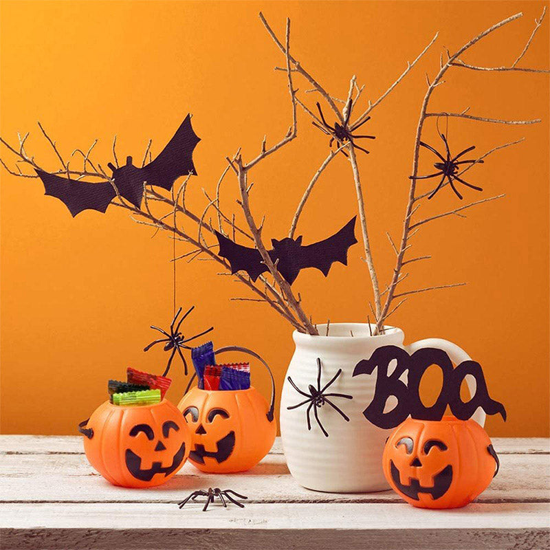 Halloween Mini Plastic Pumpkin Bucket