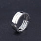 Folbom-Titanium Steel Ring Deformed Stainless Steel Ring