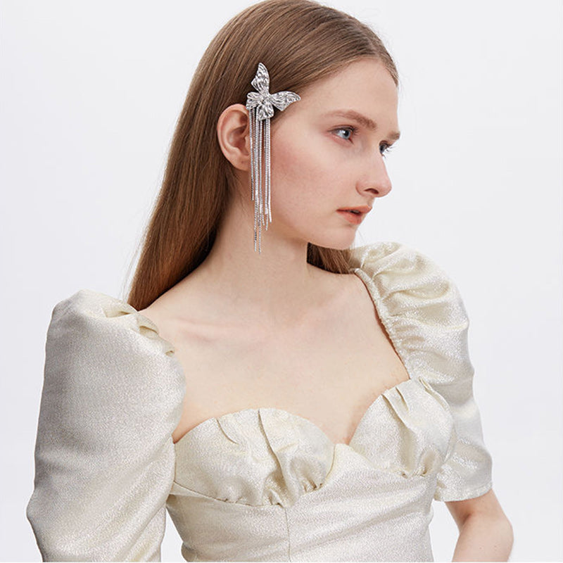 Butterfly Tassel Hairpin