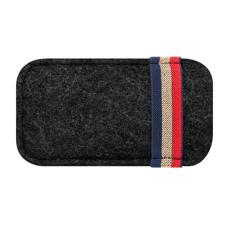 Car Visor Sunglasses Leather Holder