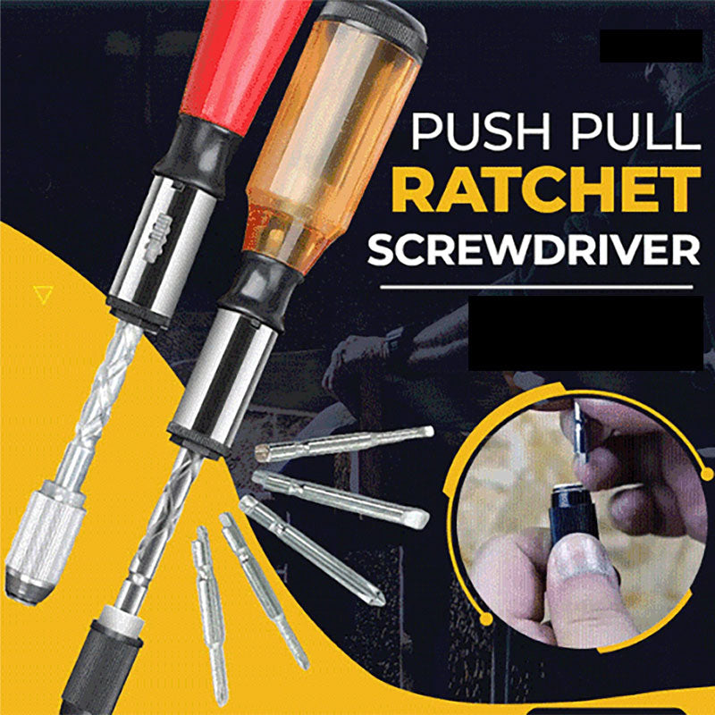 Semi-Automatic Ratchet Screwdriver Set