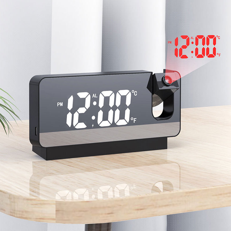 Mirror Projection Alarm Clock