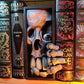 Monster Sculptures Bookends Bookshelf Decor