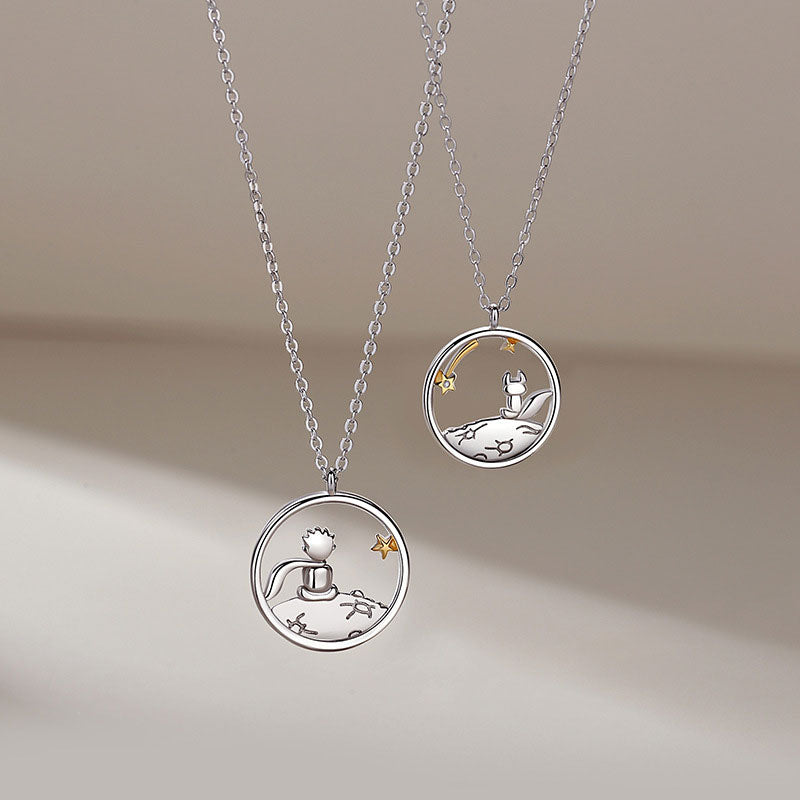 Little Prince And Fox Necklace