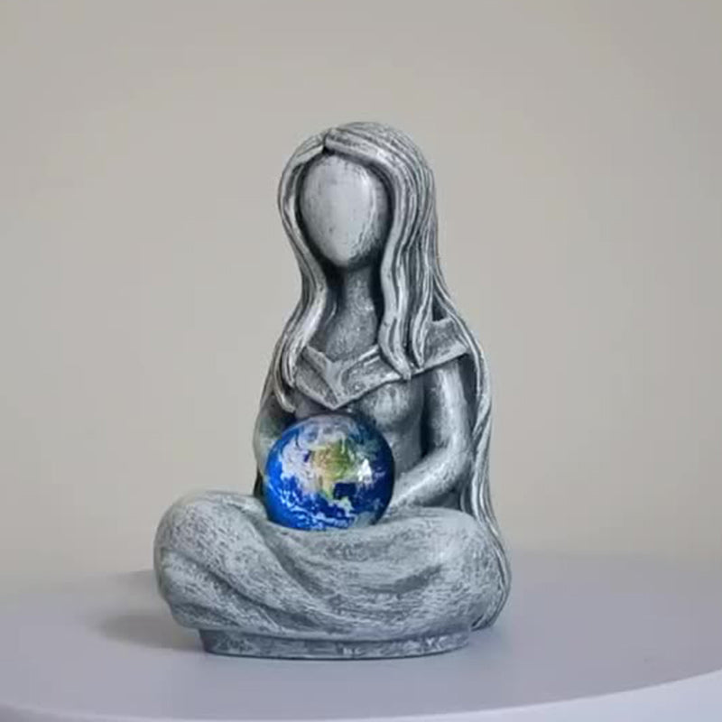 Moon Goddess Statue