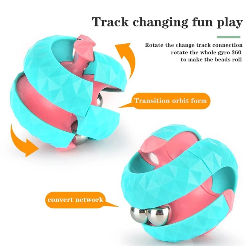 Ball Track Pinball Fingertip Finger Gyro