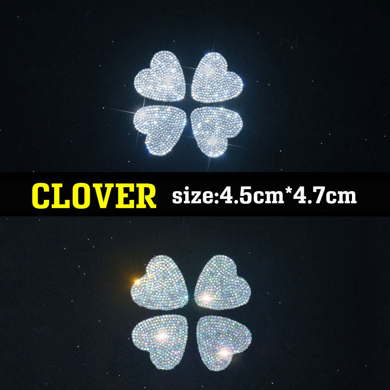 Cartoon Pattern Rhinestone Sticker