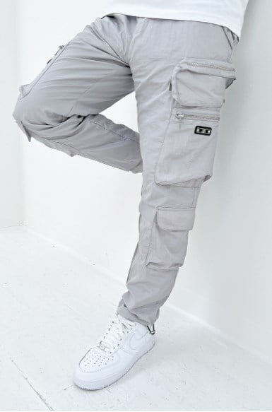 🔥Cargohose mit großen Taschen und Reißverschluss/🔥Large pocket zipper overalls