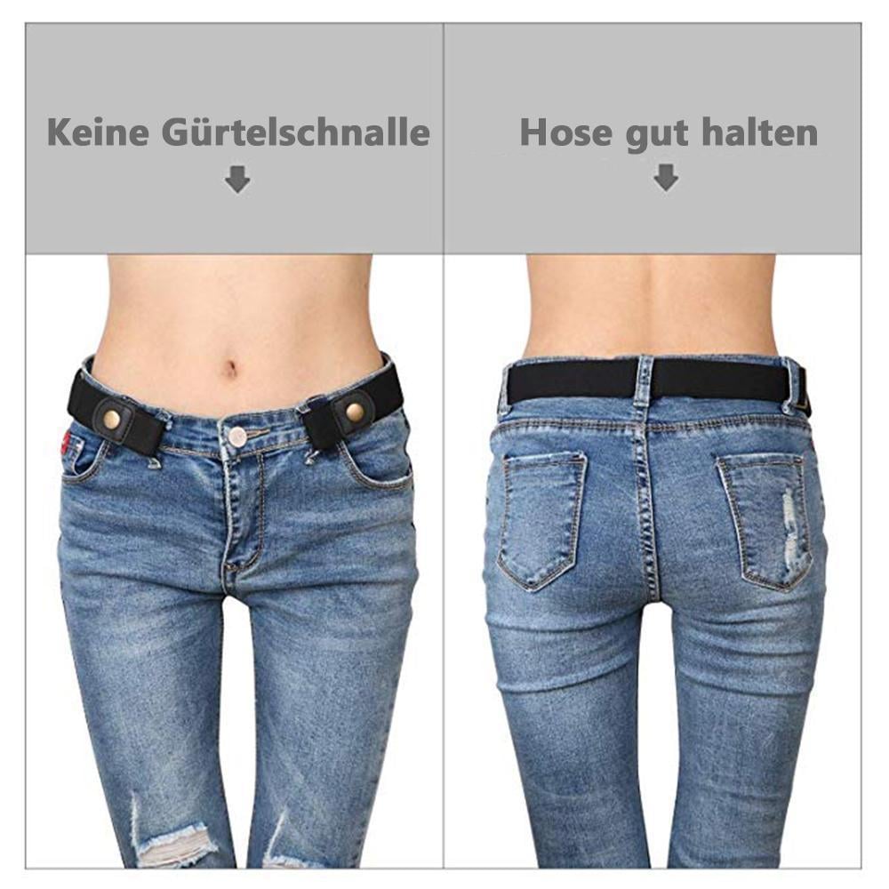 🔥Super Elastischer Schnallenfreier Gürtel für Damen und Herren