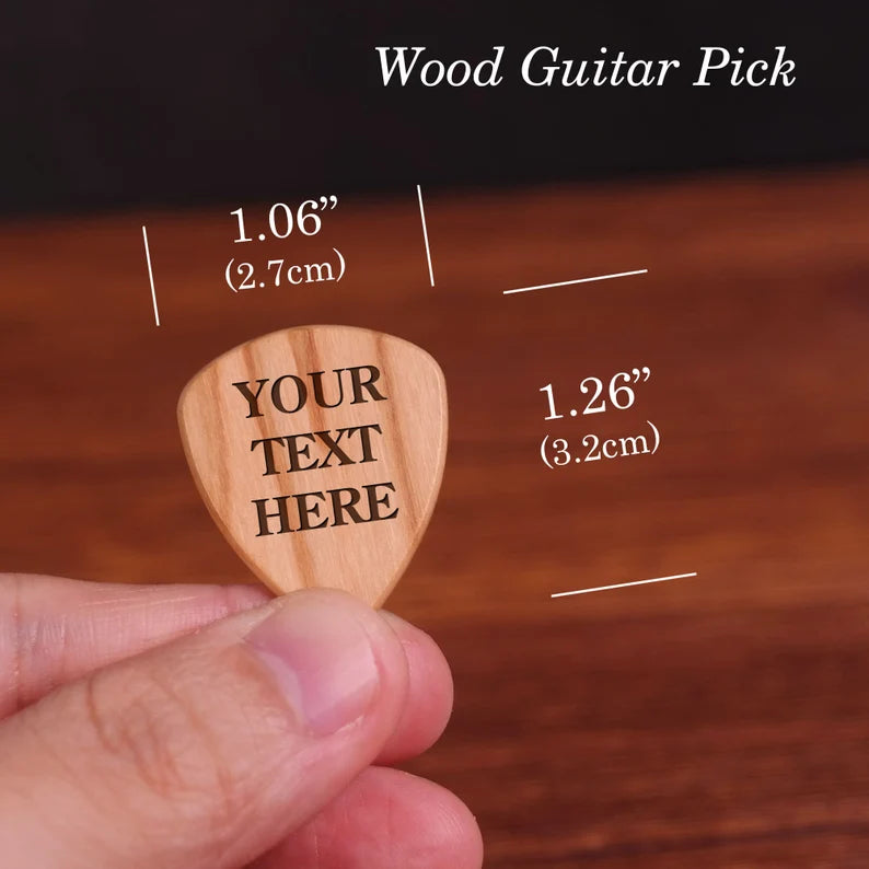 Personalized Guitar Pick Holder