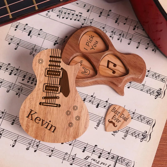 Personalized Guitar Pick Holder