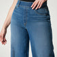 Seamed Front Wide Leg Jeans, Vintage Indigo