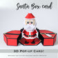 🥳3D-Popup-Boxkarte „Weihnachtsmann-Streich“🎁/🥳Santa Claus Prank 3D Pop Up Cards🎁