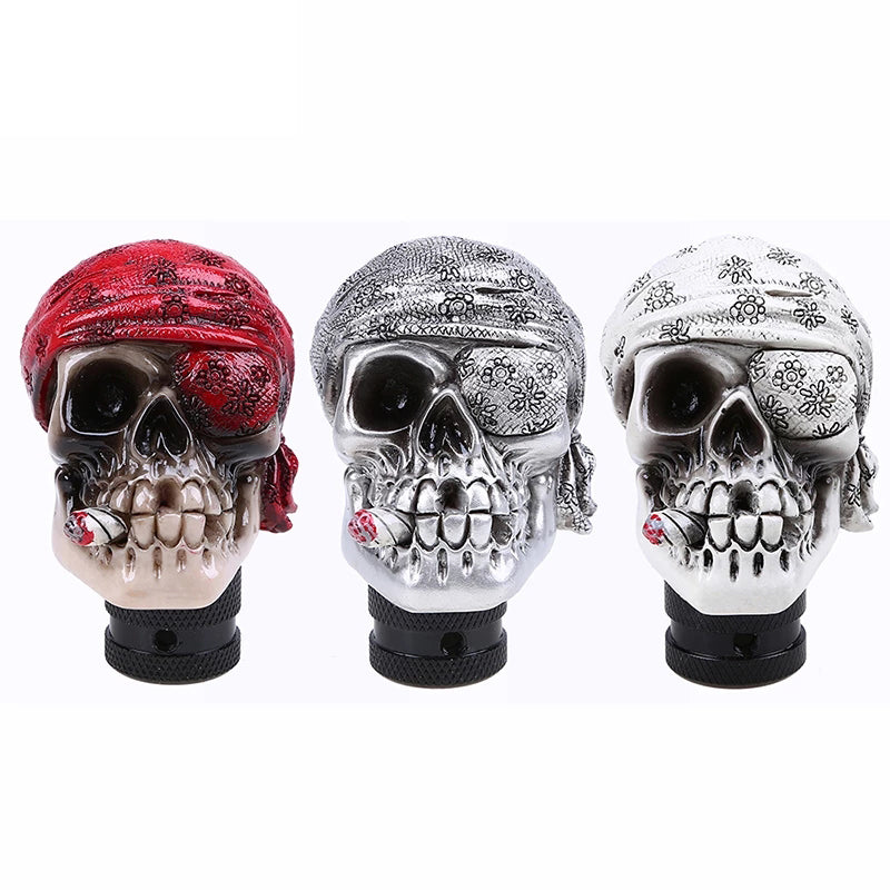 Universal Car Gear Shift Knobs Skull Head