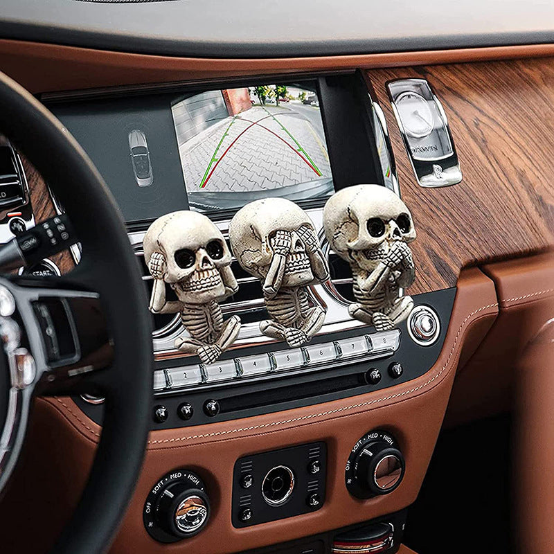 Universal Car Gear Shift Knobs Skull Head